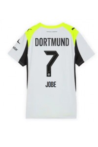 Fotbalové Dres Borussia Dortmund Jobe Bellingham #7 Dámské Venkovní Oblečení 2025-26 Krátký Rukáv